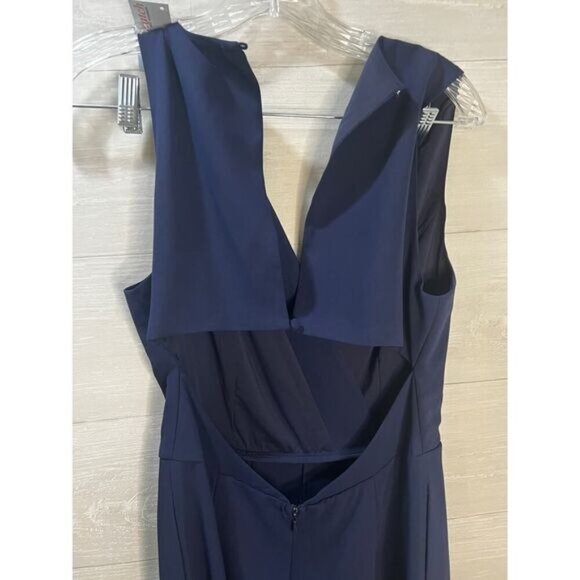 NWT Sugar Lips womens Lace‎ Inset Wide Leg Jumpsuit Medium - Picture 3 of 6